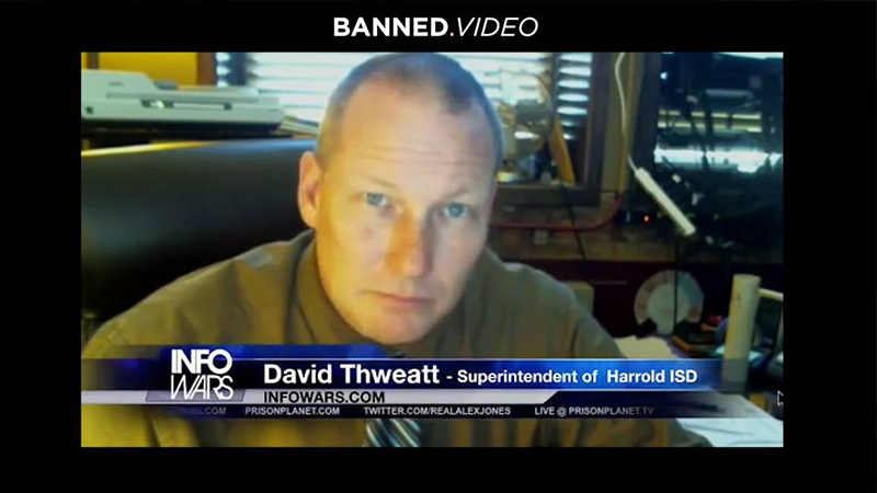 Flashback: Infowars Interviewed Harrold ISD Superintendent Who Armed His Teachers