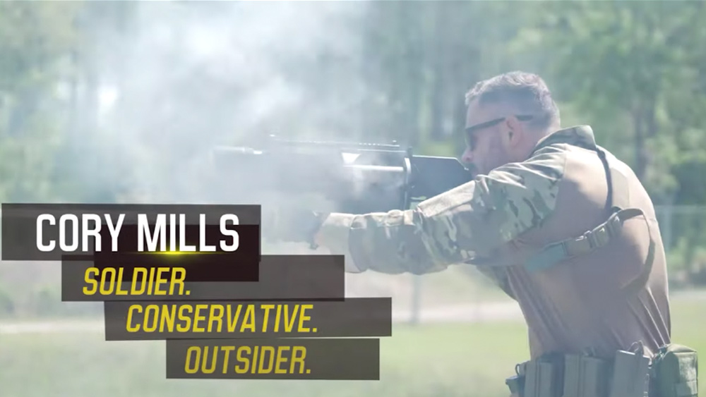 BASED: GOP Candidate Jokes He’ll Teargas ‘Liberal Media’ in New Ad