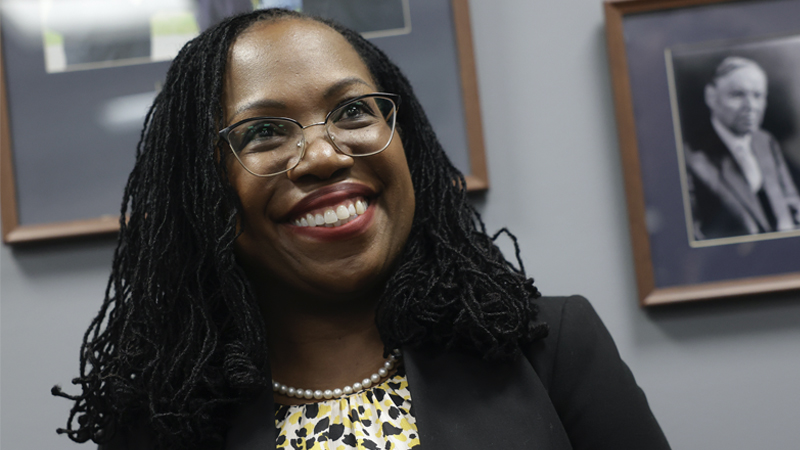 Ketanji Brown Jackson Refuses To Comment on Illegal Protests Outside Supreme Court Justices’ Homes