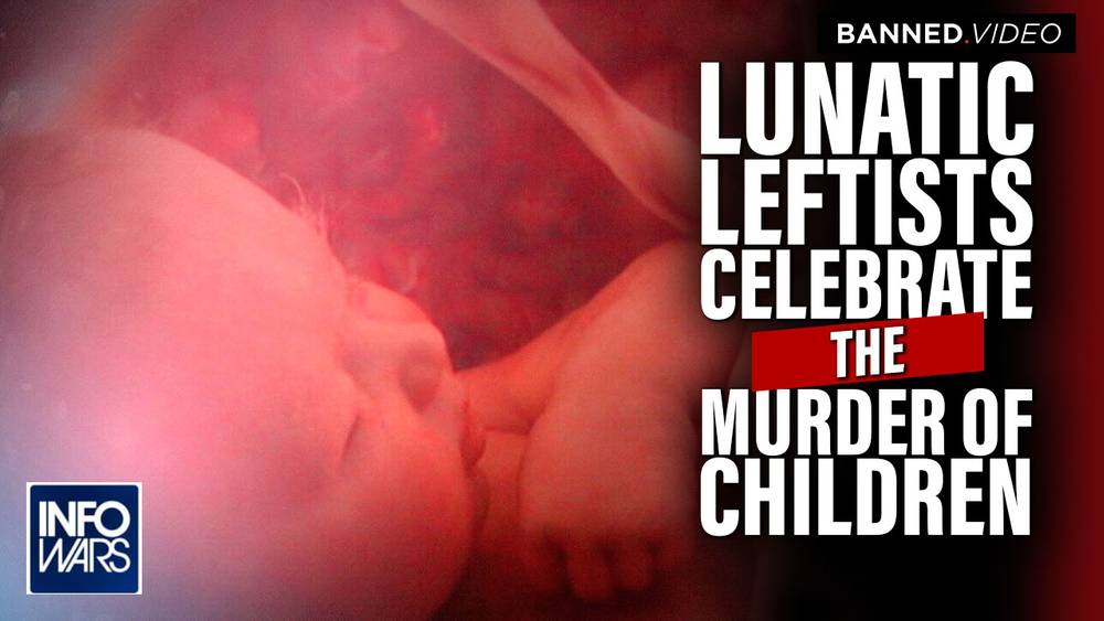 Collapse of Society: Watch Lunatic Leftists Celebrate the Mass Murder of Children