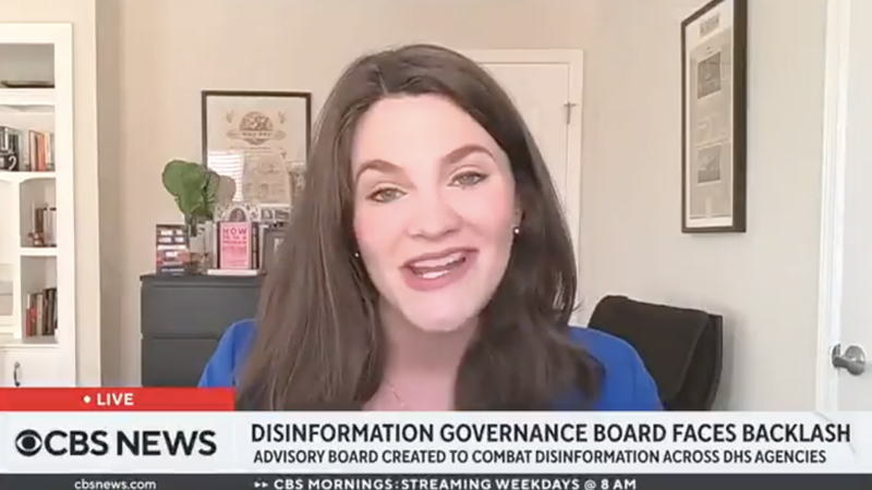 Jankowicz Says Critics of Biden’s Disinformation Board ‘Endangering Our National Security’