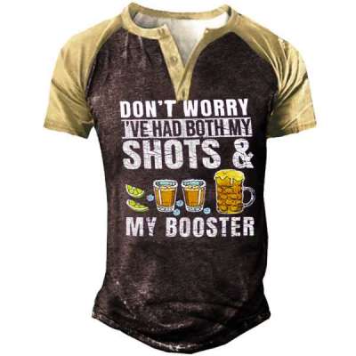 Don't Worry I've Had Both My Shots And Booster Funny Vaccine T-Shirt Profile Picture