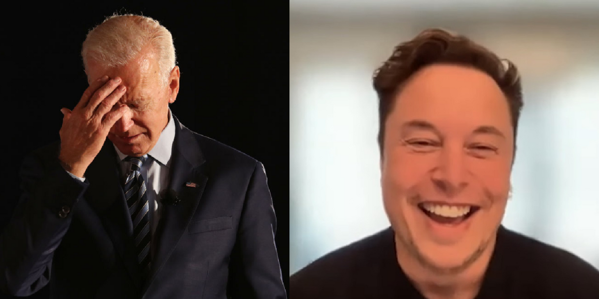 Elon Musk finds out HALF of Biden's Twitter followers are fake - TheBlaze