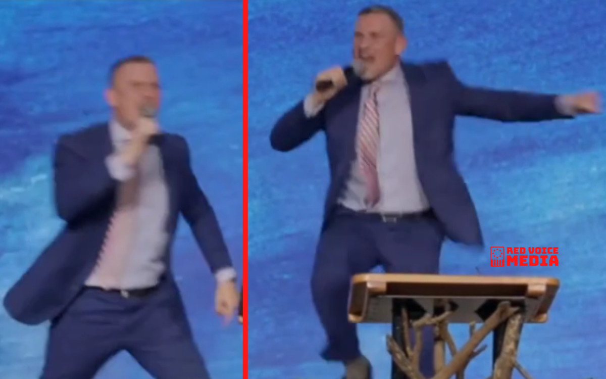 Pastor Comes Unglued, Goes All The Way Off On 'Baby Butchering Demon Democrats' - Drops 501 (c) (3) Status [VIDEO]
