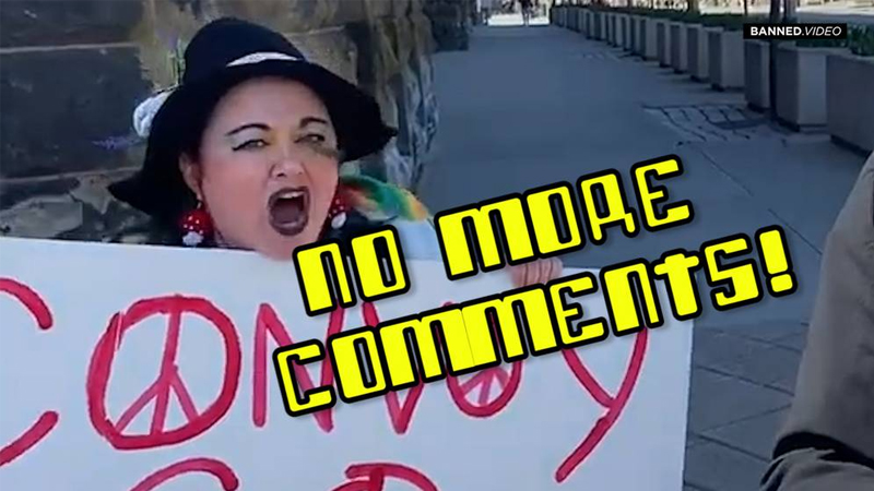 NO MORE COMMENTS! Watch Leftist Suffer From Brain Chip Malfunction