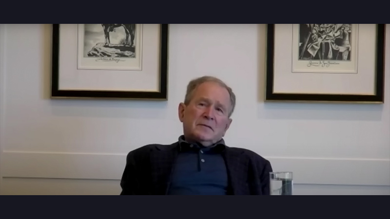 Video: Russian Pranksters Trick George W. Bush Into Talking ‘Information War’ & Ukraine Biolabs