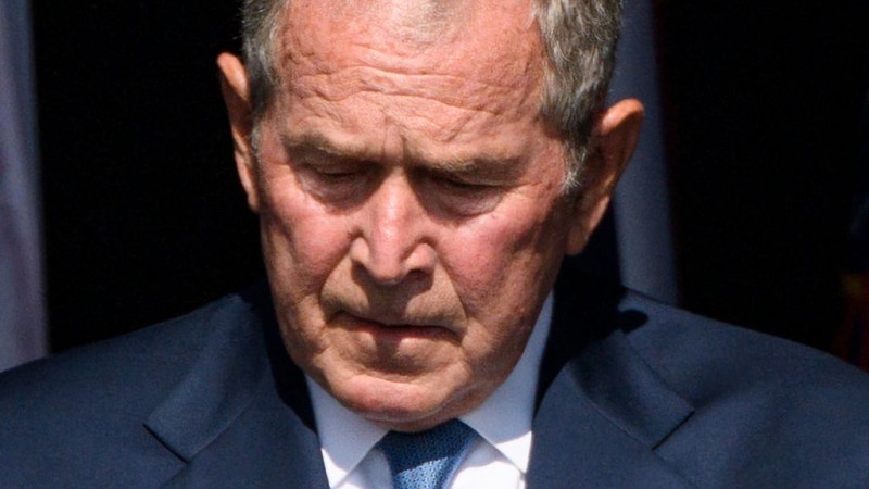 George W. Bush Inadvertently Condemns “Unjustified and Brutal Invasion of Iraq”