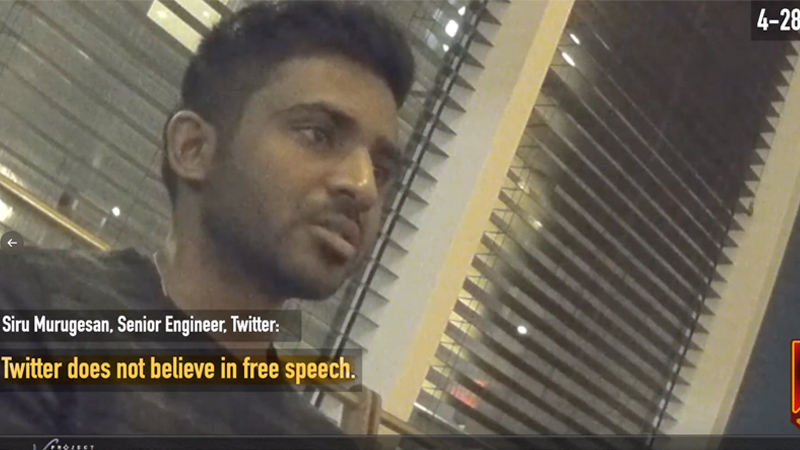 Twitter Employees ‘Commie As F**k,’ ‘Do Not Believe in Free Speech,’ Senior Engineer Tells Undercover Project Veritas Reporter