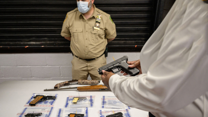 Hundreds of Firearms Turned In During Police ‘Gas for Guns’ Buyback Program
