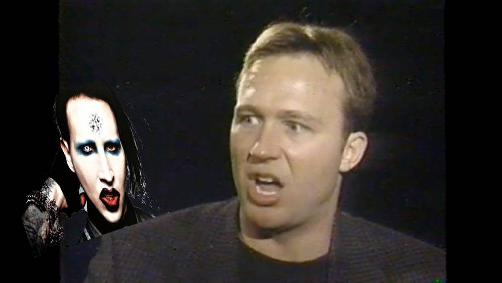 Alex Jones Talks About How Gross Marilyn Manson Is