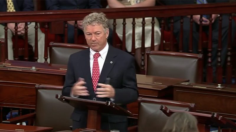 Video: Rand Paul Slams “Democrat Plan To Brand Police, Soldiers As White Supremacists And Neo-Nazis”