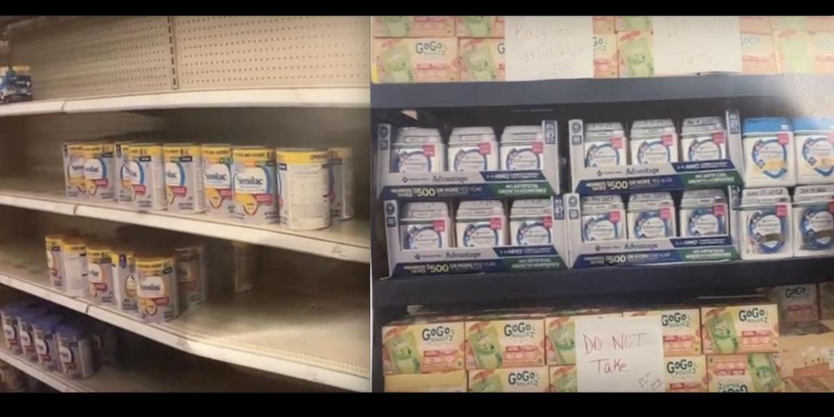 Illegal immigrants getting 'pallets' of baby formula at detention center while shelves are nearly empty in American stores, US congresswoman declares - TheBlaze