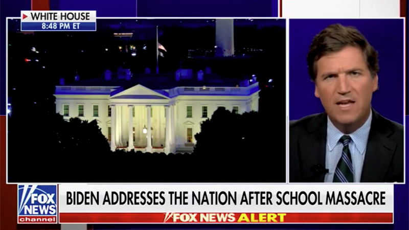 Video: Carlson Slams “Unfit” Biden For “Bitterly Partisan” Call For Gun Control After Shooting