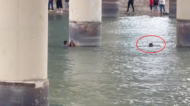 Shock Video: Illegal Drowns Attempting to Cross Rio Grande