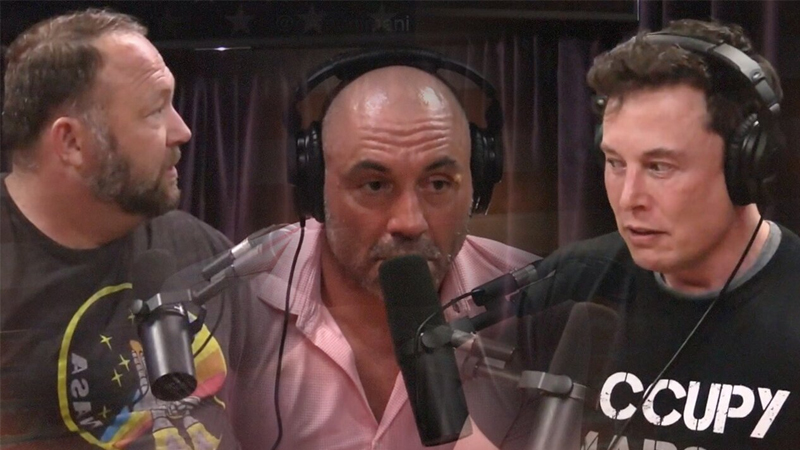 Video: Alex Jones & Elon Musk Talk Baby Harvesting & Animal-Human Hybrids on Joe Rogan Podcast