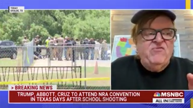 Video: Michael Moore Calls For Scrapping Second Amendment