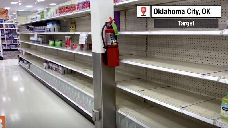 Compilation of Empty Shelves Shows Extent of Baby Formula Shortage Across America