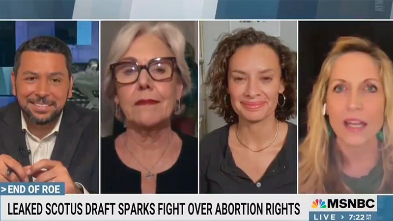 Sick: MSNBC Guest Jokes About Making Love To SCOTUS Leaker & Aborting the Baby