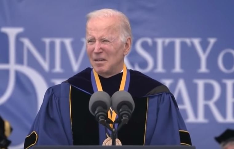 Disgusting Liar Joe Biden Claims Trump Supporters Killed Police Officers on Jan. 6 During His Commencement Speech at University of Delaware -- A COMPLETE LIE