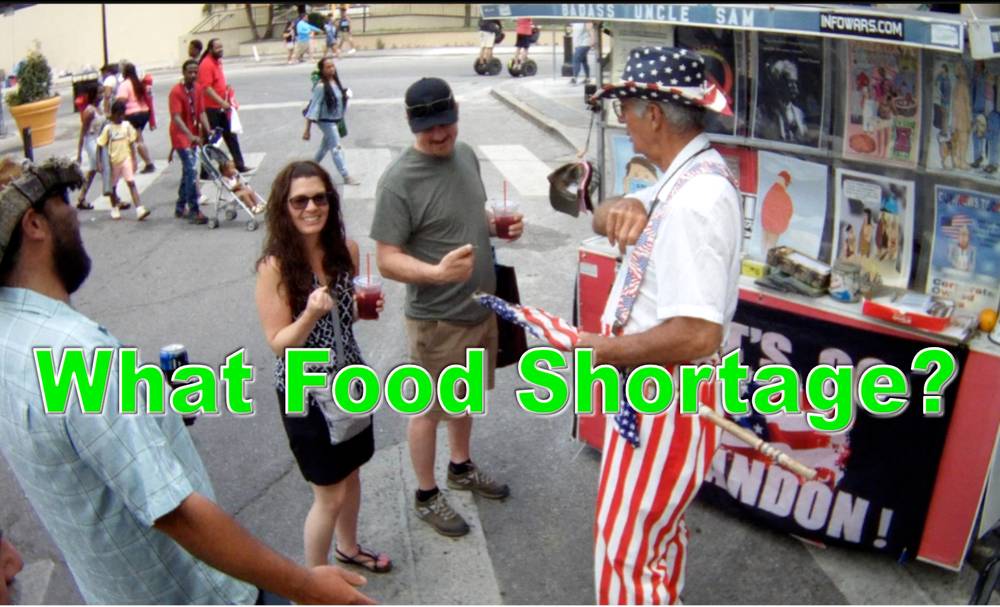 What Food Shortage?