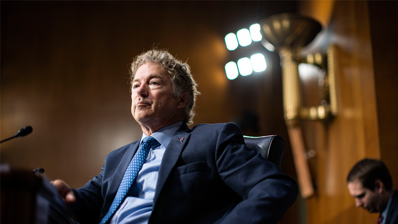 Rand Paul Blocks $40 Billion to Ukraine, Citing Inflation At Home
