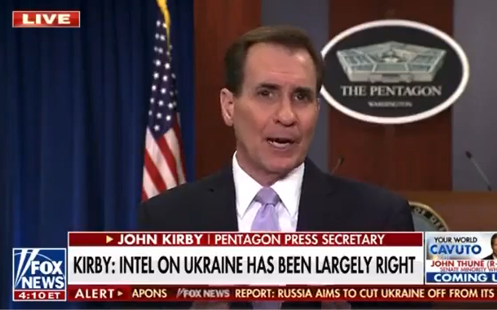 In Video: John Kirby Confirms US Instigated War In UkraineSouth Front