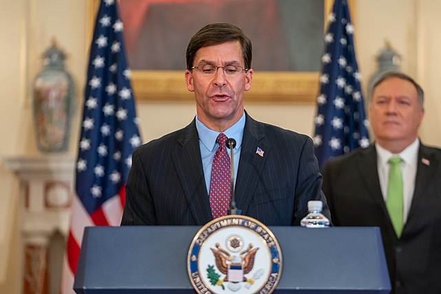 Former SecDef Esper Admits He Was Part Of A Coup Against Trump - CD Media