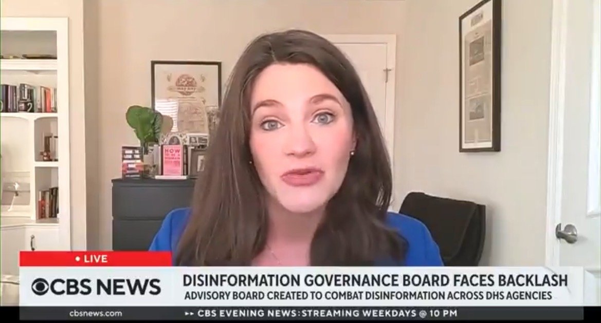 Jankowicz Says Americans Criticizing Biden's Disinformation Governance Board Are "Endangering Our National Security" (VIDEO)