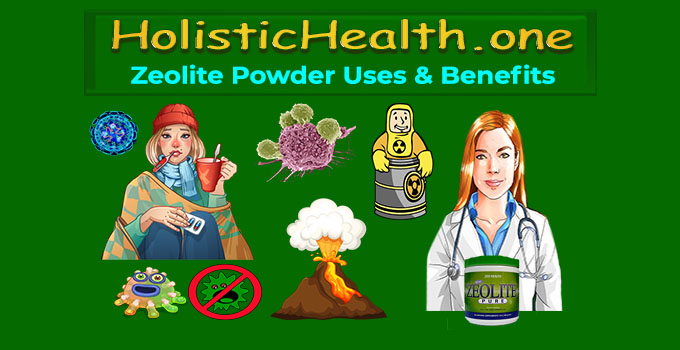 #1 Zeolite Pure Powder Best Detox Antiviral Cancer,Radiation
