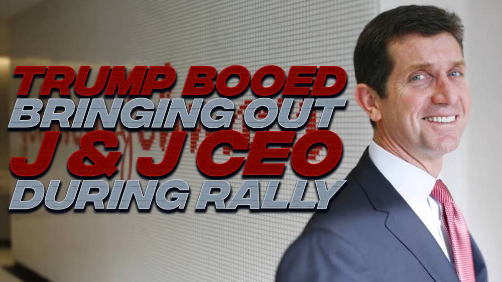 Trump Booed For Bringing J&J Vaccine Manufacturers On-stage At Rally