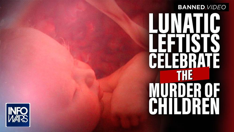 Collapse of Society: Watch Lunatic Leftists Celebrate the Mass Murder of Children