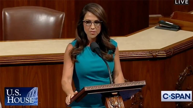 Flashback: Boebert Says Dem Attack On Second Amendment Prompting Americans to Buy More Guns, Questions Accountability for Hunter Biden