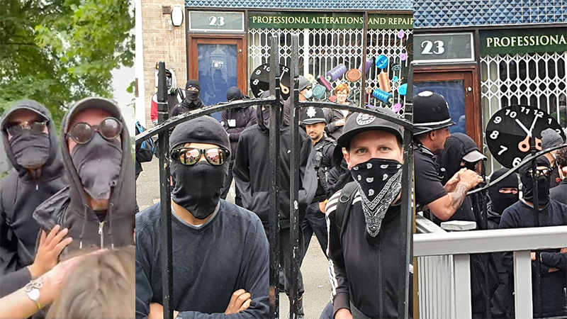 Videos: Antifa Thugs Shout “You’re Gonna DIE” At Women’s Rights Activists
