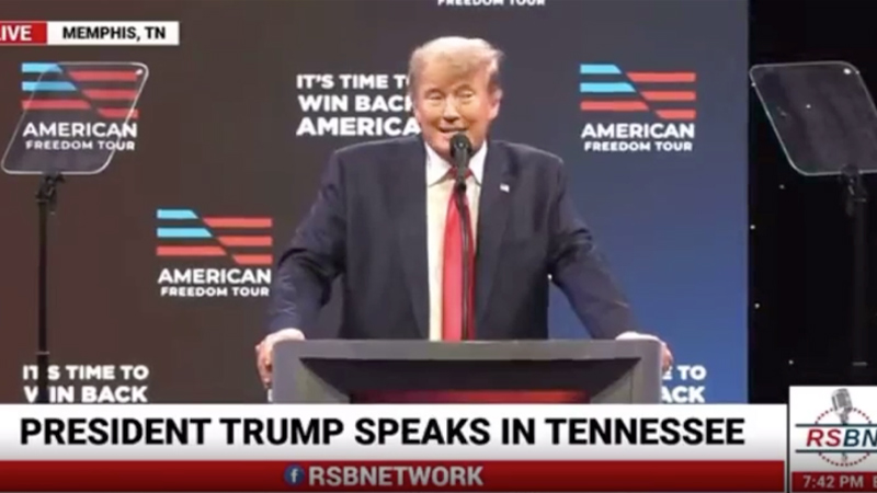 Comedian-in-Chief? President Trump Riffs on Transgenders In Women’s Sports