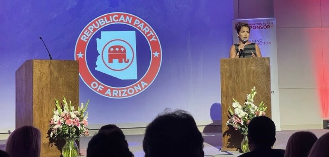 WATCH: Loser RINOs Refuse To Show Up And Debate Trump-Endorsed AZ Gov Candidate Kari Lake - Kari Takes Questions Anyway And Calls Out 