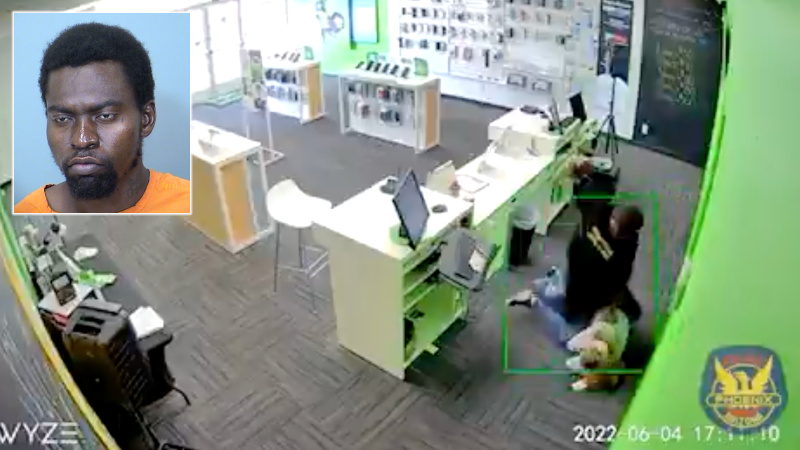 Shock Video: Woman Brutally Beaten by Thief in Cell Phone Shop