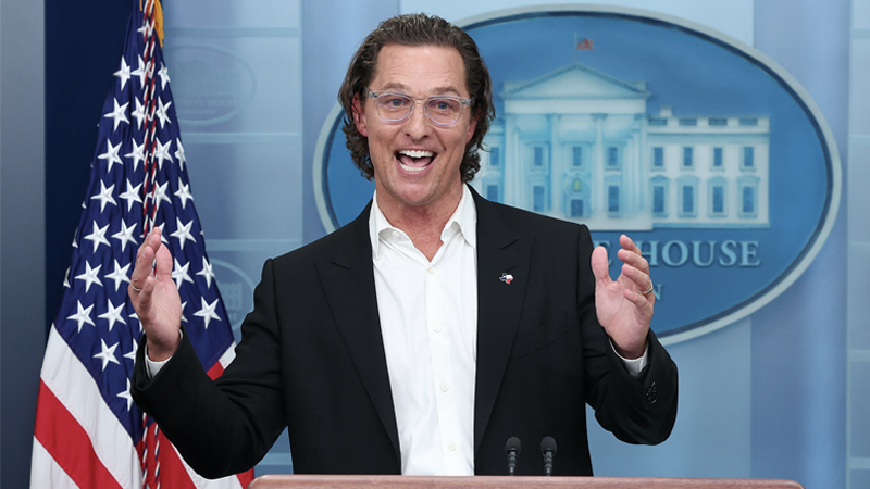 Matthew McConaughey Calls For Gun Control At White House Briefing