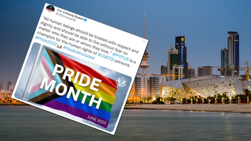 Kuwait Summons US Diplomat Over Gay Pride Month Tweet