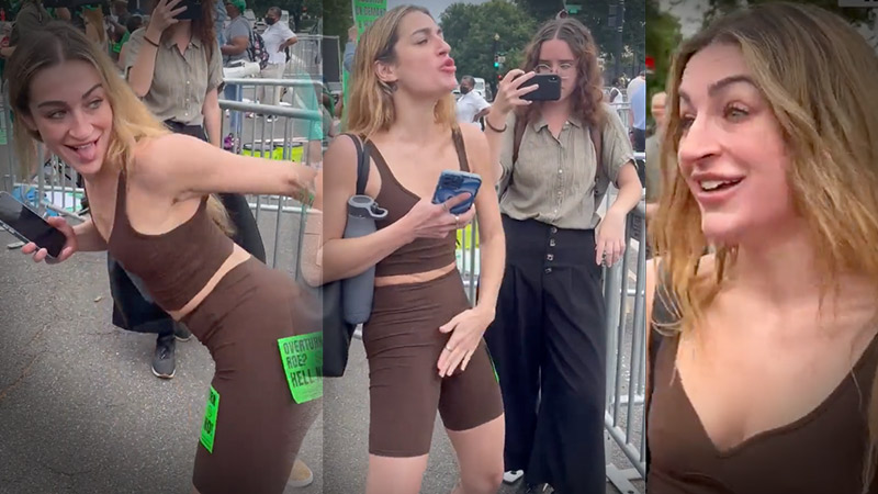 Watch: Pro-Abortion Protester Calls Teen Girls ‘Whores’ Outside Supreme Court