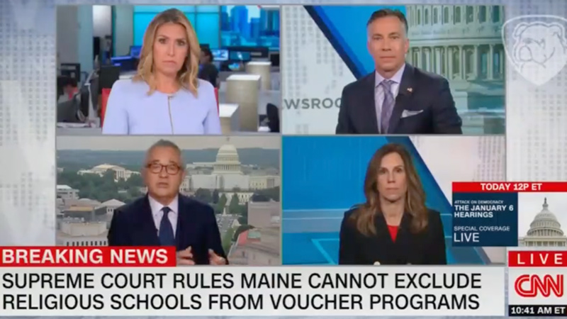 Watch: CNN Pundits Melt Down After Supreme Court Upholds Religious Freedom, School Choice
