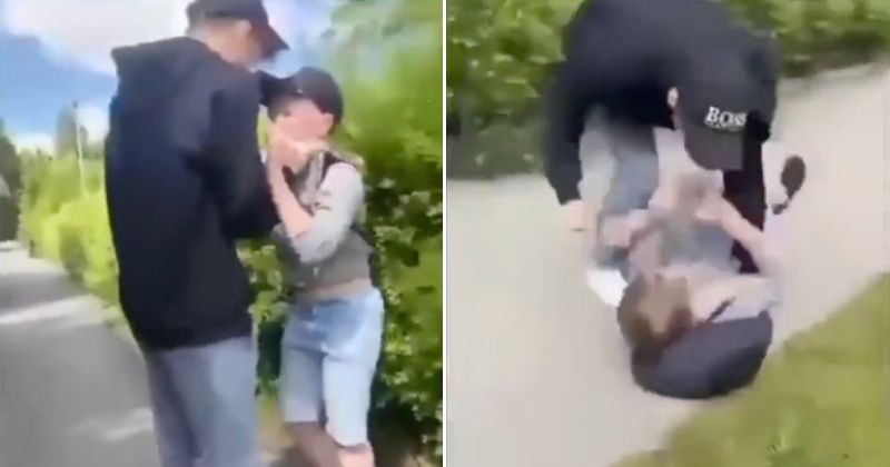 Shock Video: Young Boy Beaten by Gang in Sweden