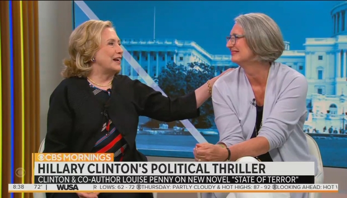 GROSS: CBS Reads Aloud Sex Scene From Hillary Clinton's Book | Newsbusters