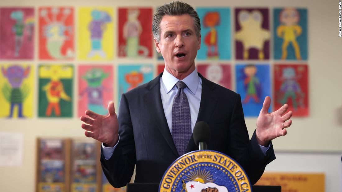 California Gov. Gavin Newsom tests positive for Covid-19 - CNNPolitics