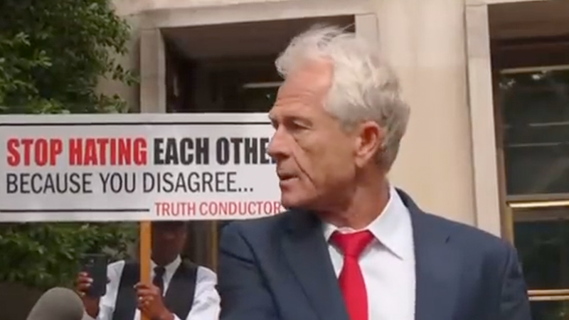 Trump Advisor Peter Navarro Following FBI Arrest – ‘They’re Coming For All 74 MILLION Of You Who Voted For Trump’