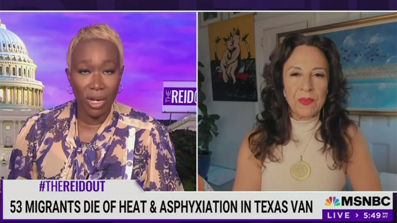Video: MSNBC Host Blames Trump For 53 Dead Migrants Found In Truck