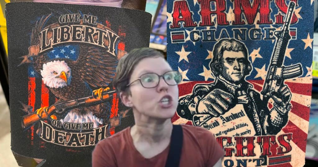 Supermarkets Vow to Remove Pro-Gun Koozies after Democrat Candidate Triggered