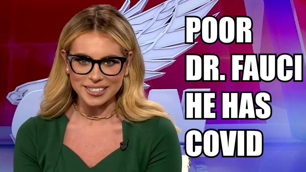 POOR DR. FAUCI HE HAS COVID