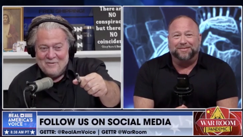 Must Watch! Alex Jones & Steve Bannon Discuss The Great Reset, MAGA & The Fight For America’s Future