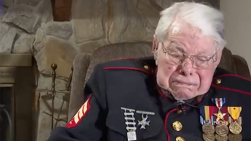 Video: Distraught WWII Vet Warns ‘Everything We Fought For Is Going Down The Drain’
