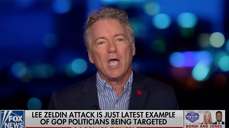 Rand Paul: “There’s Going To Come A Day Of Reckoning”; People Will “Rise Up”